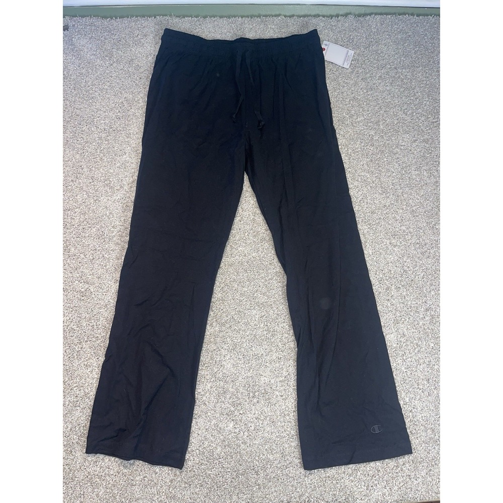 Champion Athleticwear Mens Black Pants Size L NWT